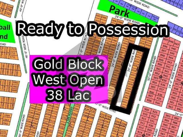 L Gold Block + West Open North Town Residency Phase 01 Surjani