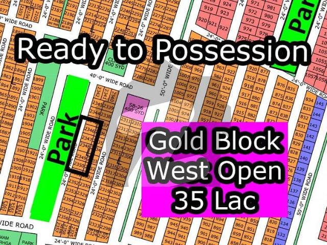 L Gold Block + West Open North Town Residency Phase 01 Surjani