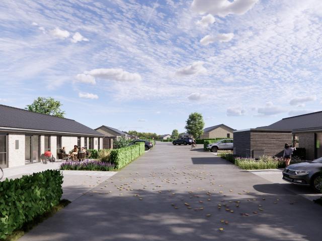 Lækkert nyere rækkehus i Søbakkerne, Ollerup