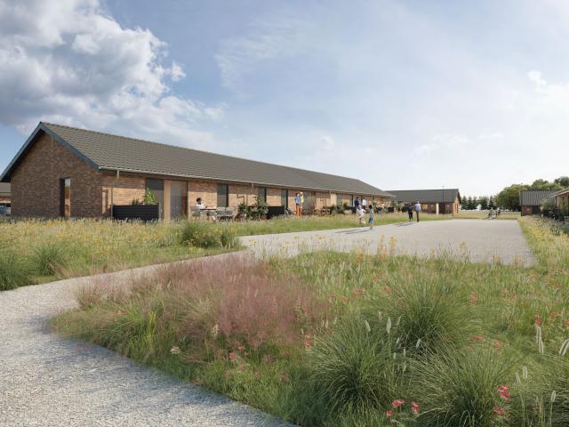 Lækkert rækkehus i Alstrup