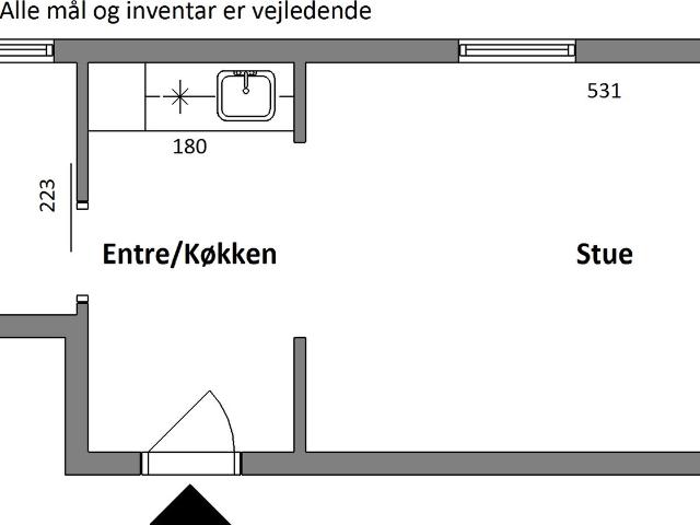 Lækkert rækkehus/hus med 2 vær i Vodskov