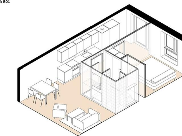 Lækker 2 vær. Lejlighed på gartnerbyen, 61 m² med lav forbrug, Odense V, Fyn