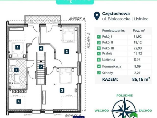 Śląskie, Częstochowa, Białostocka