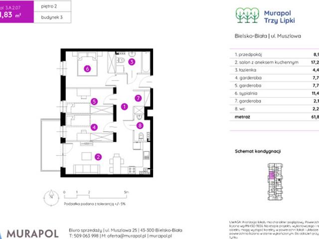 Bielsko Biała, Stare Bielsko, ul. Muszlowa