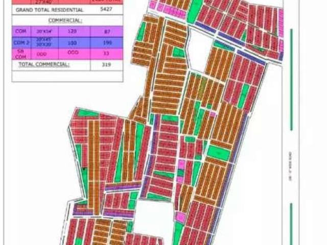 L 2864 Corner Park Face on 4 Year Instalment in North Town Residency Karachi New Karachi ID 16186