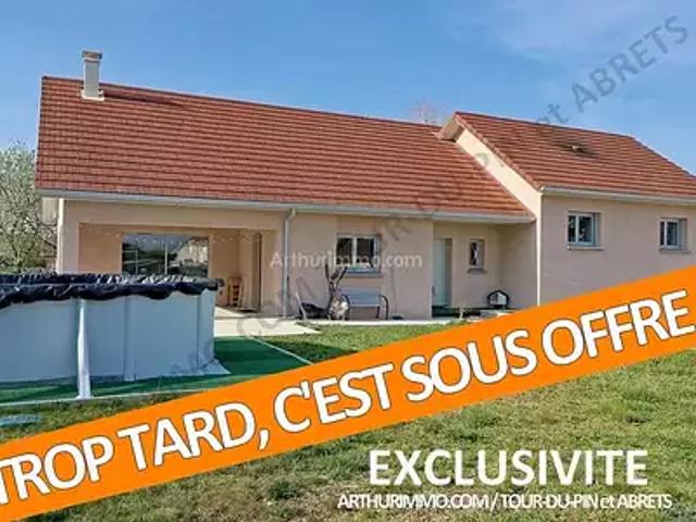 La Tour du Pin 38110 Achat / Vente maison 5 pièces t5