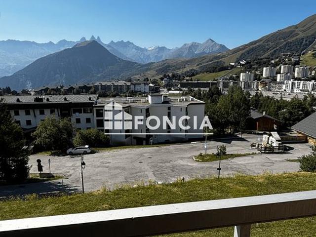 LA TOUSSUIRE – Appartement 29 m² plein sud, au calme, au cœur des Sybelles