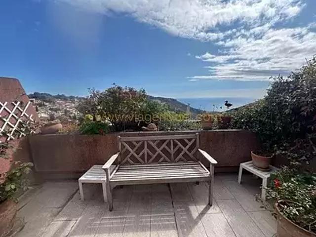 La Turbie 06320 Achat / Vente appartement 3 pièces t3 au dernier étage