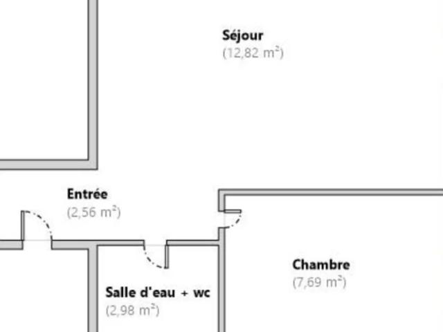 LA TURBIE 2 PIÈCES VUE MER