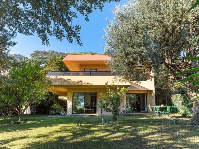 LA TURBIE Limitrophe Monaco – Villa jumelée en duplex Jardin 5