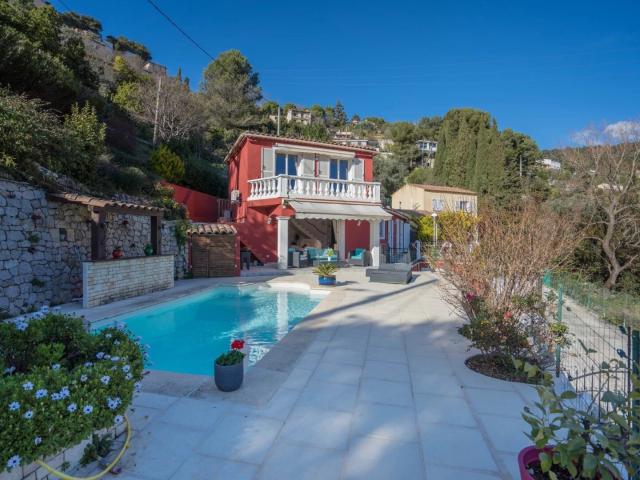 LA TURBIE SUBLIME MAISON PISCINE VUE PANORAMIQUE 124m2
