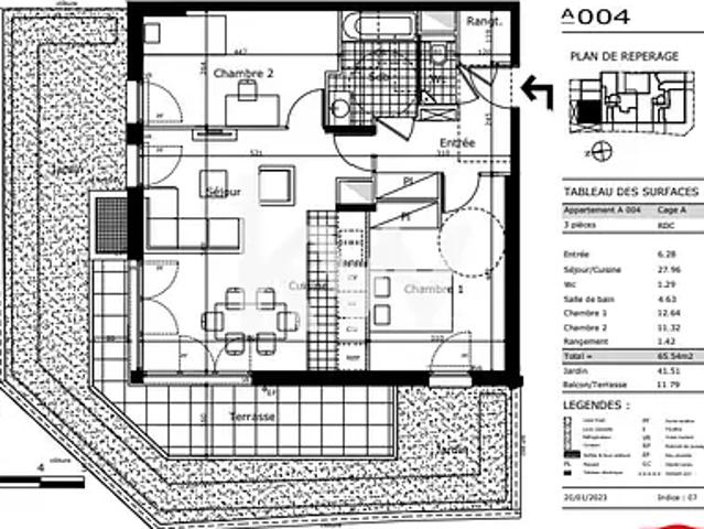 La Varenne Saint Hilaire 94210 Achat / Vente appartement 3 pièces t3