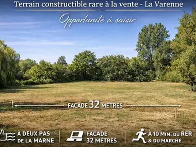 La Varenne Saint Hilaire 94210 Achat / Vente terrain