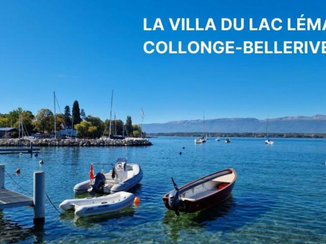 La Villa du Lac Léman, en exclusivité par Abby Bryand, Collonge Bellerive