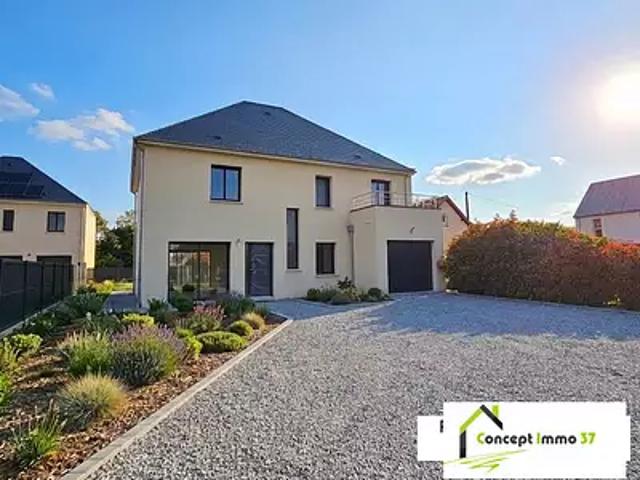 La Ville aux Dames 37700 Achat / Vente maison 7 pièces t7 terrasse parking