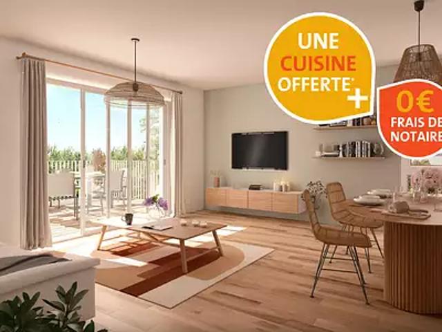 La Ville aux Dames 37700 Programme neuf appartement neuf à vendre t3