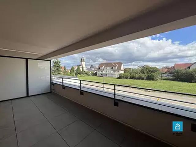 La Wantzenau 67610 Achat / Vente appartement 2 pièces t2 terrasse