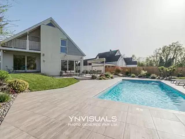 La Wantzenau 67610 Achat / Vente maison 6 pièces t6 piscine terrasse