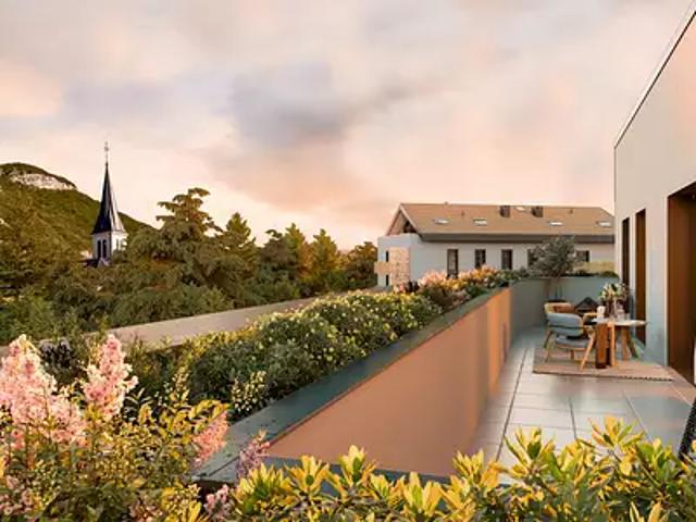 La Balme de Sillingy 74330 Programme neuf appartement neuf à vendre t5 RT 2012 NF