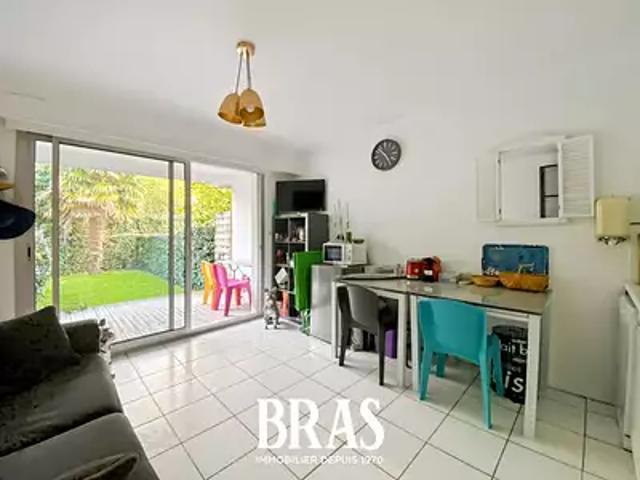 La Baule Escoublac 44500 Achat / Vente appartement 1 pièce t1 jardin terrasse