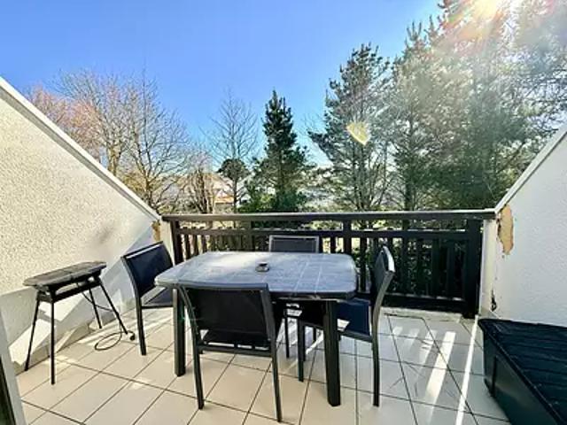 La Baule Escoublac 44500 Achat / Vente appartement 2 pièces t2 au dernier étage terrasse