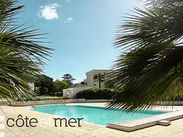 La Baule Escoublac 44500 Achat / Vente appartement 2 pièces t2 jardin terrasse