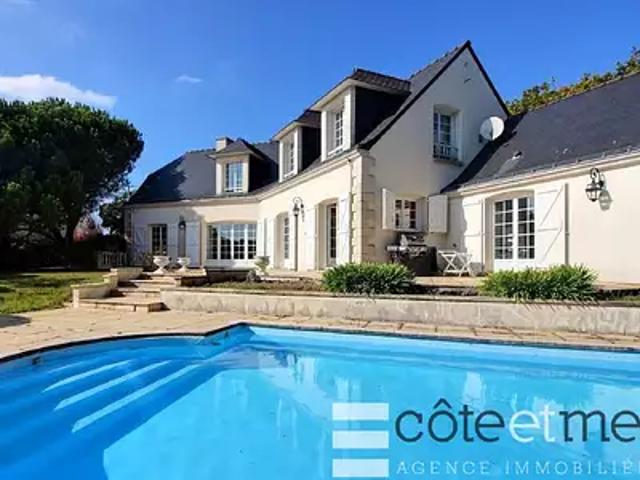 La Baule Escoublac 44500 Achat / Vente maison 7 pièces t7 piscine jardin