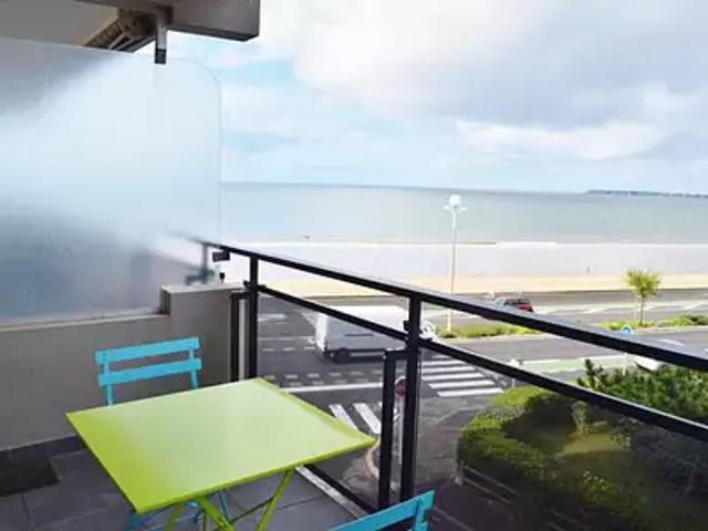 La Baule Escoublac 44500 Location appartement 1 pièce t1 terrasse cave