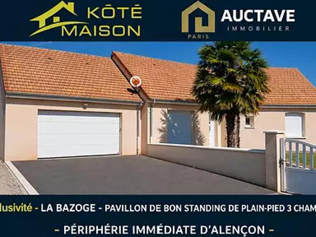 La Bazoge 72650 Achat / Vente maison 5 pièces t5 au dernier étage
