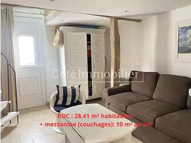 La Bernerie en Retz 44760 Achat / Vente maison 2 pièces t2 au dernier étage terrasse