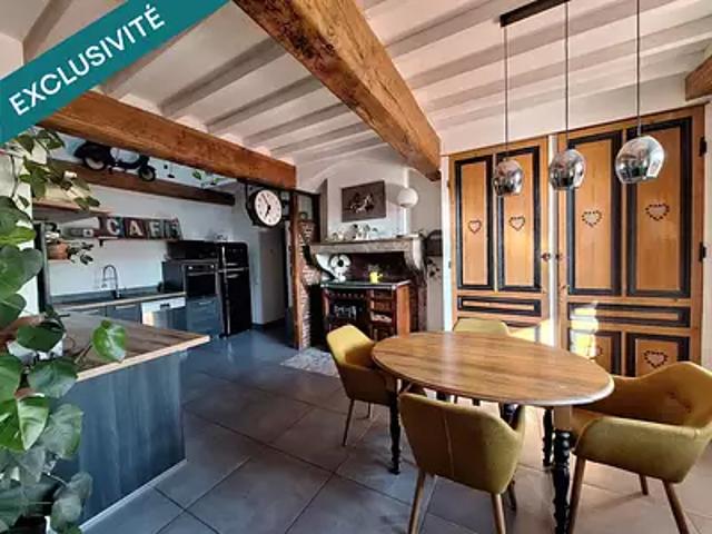 La Boisse 01120 Achat / Vente maison 6 pièces t6 terrasse balcon