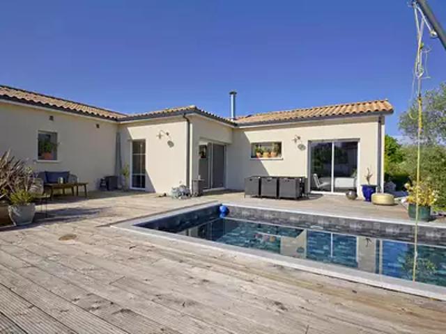 La Brède 33650 Achat / Vente maison 6 pièces t6 piscine