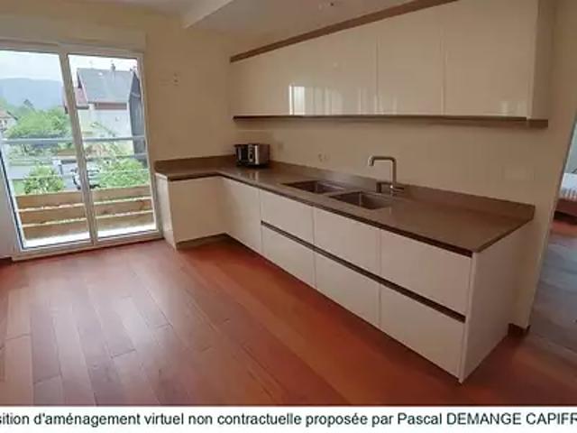 La Bresse 88250 Achat / Vente appartement 2 pièces t2 jardin balcon
