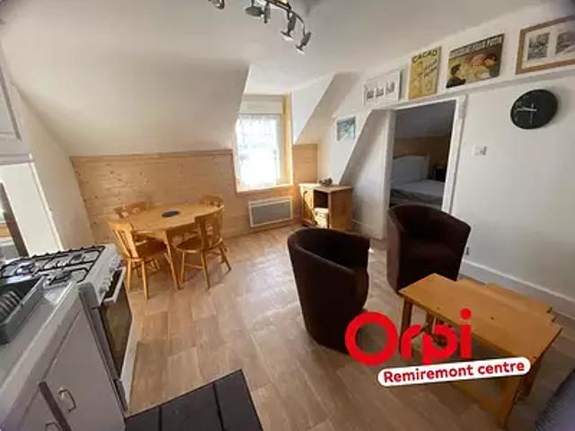 La Bresse 88250 Location appartement 2 pièces t2 jardin cave