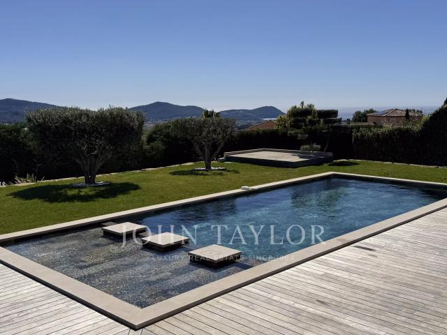 La Cadière d’Azur – Villa contemporaine avec vue mer panoramique, piscine et espace bien être
