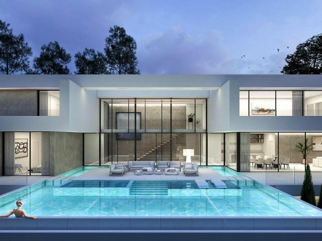 La casa se construirá en dos niveles. En el nivel principal. 555m² Moraira
