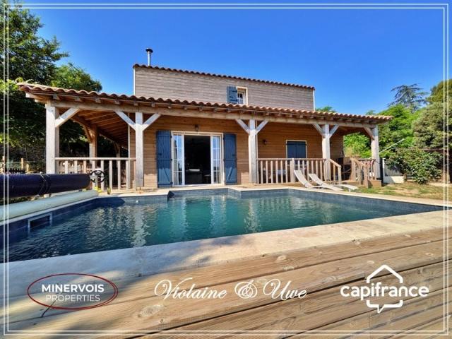La Caunette – Hameau De Babio – Maison Contemporaine D’Excep. 104m² La Caunette