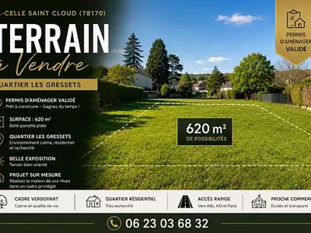 La Celle Saint Cloud 78170 Programme neuf terrain neuf à vendre