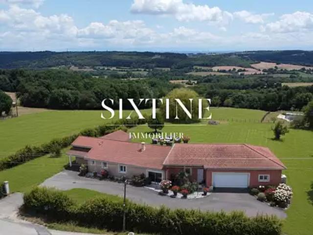 La Chapelle de Surieu 38150 Achat / Vente maison 10 pièces t10 terrasse parking