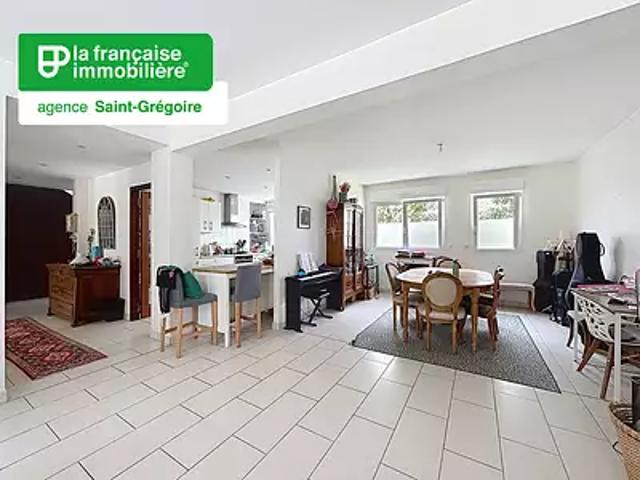 La Chapelle des Fougeretz 35520 Location maison 6 pièces t6 au dernier étage terrasse