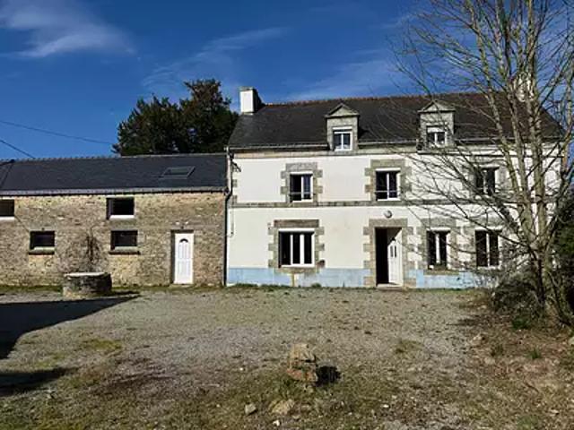 La Chapelle Neuve 56500 Achat / Vente maison 4 pièces t4 au dernier étage terrasse