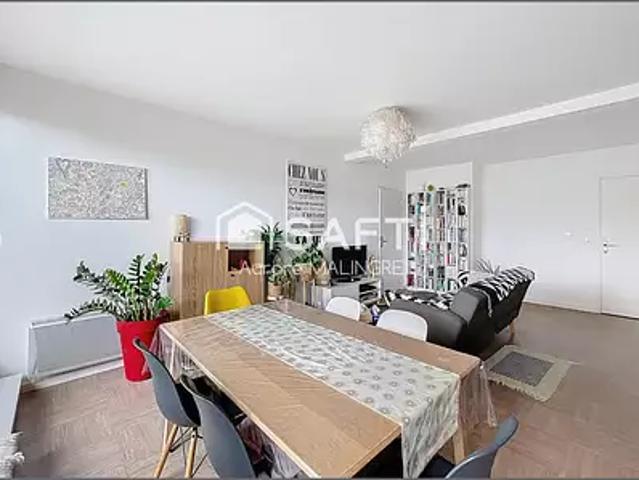 La Chapelle sur Erdre 44240 Achat / Vente appartement 4 pièces t4 balcon parking