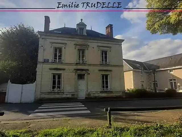 La Chartre sur le Loir 72340 Achat / Vente maison 8 pièces t8 jardin terrasse