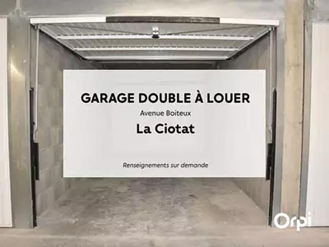 La Ciotat 13600 Location parking