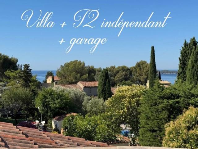 La Ciotat, Hauts de Fontsainte, villa avec piscine + dépendance + garage