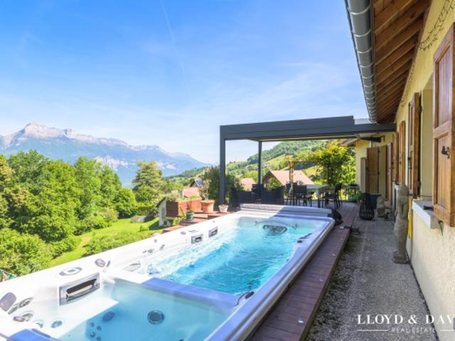 La Combe de Lancey – Maison familiale avec vue magnifique sur