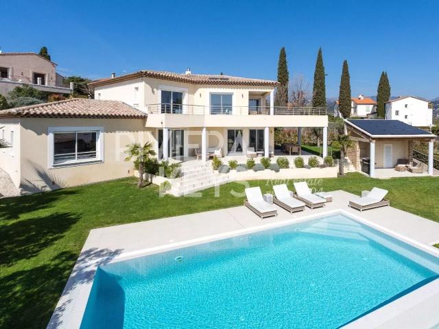 La Colle Sur Loup: Villa D'architecte 239 M² / 6 Ch + Pisci. 228m² Cagnes Sur Mer