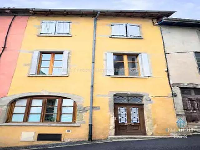 La Côte Saint André 38260 Achat / Vente maison 5 pièces t5 terrasse cave