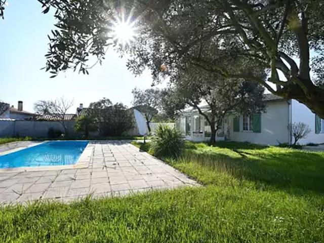 La Couarde sur Mer 17670 Achat / Vente maison 6 pièces t6 piscine jardin