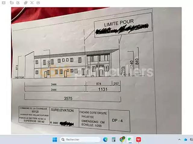 La Courneuve 93120 Achat / Vente maison 12 pièces t12 au dernier étage